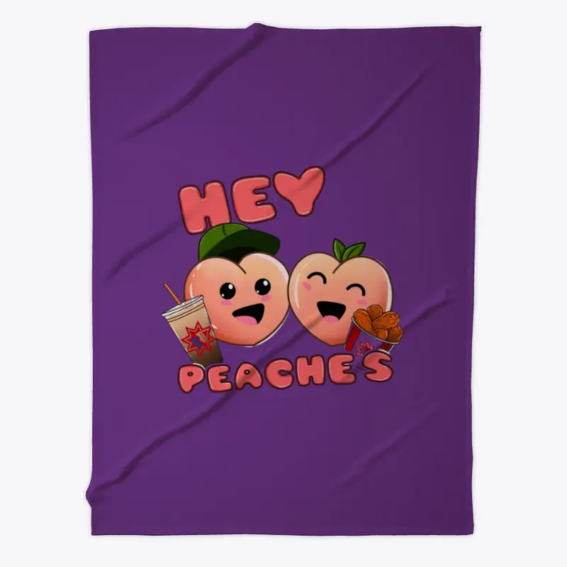 Hey Peaches Blanket!