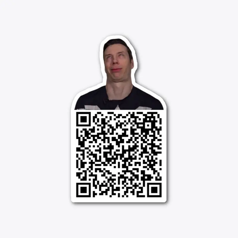 Adam's Best Face Moment QR Sticker