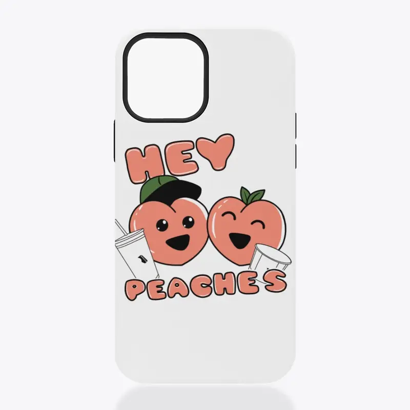 Hey Peaches iPhone Case