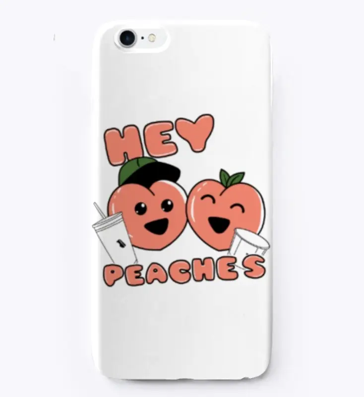 Hey Peaches iPhone Case