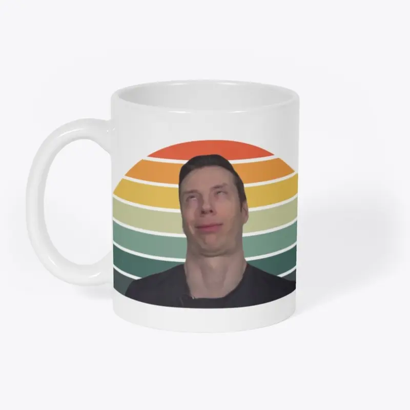 Adam's Trademark Face Mug.