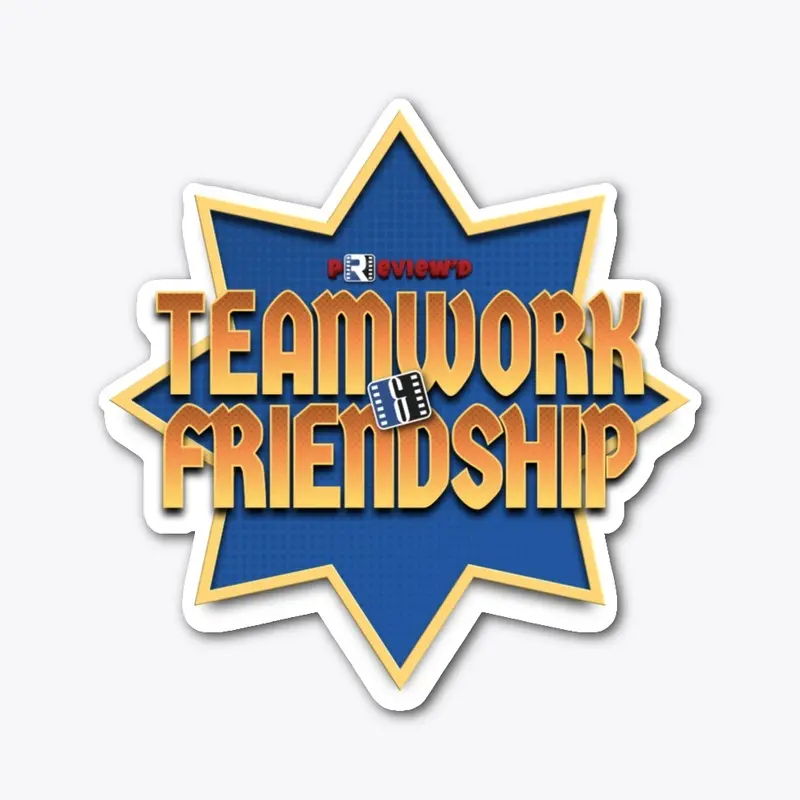 Teamwork and Friendship Sticker